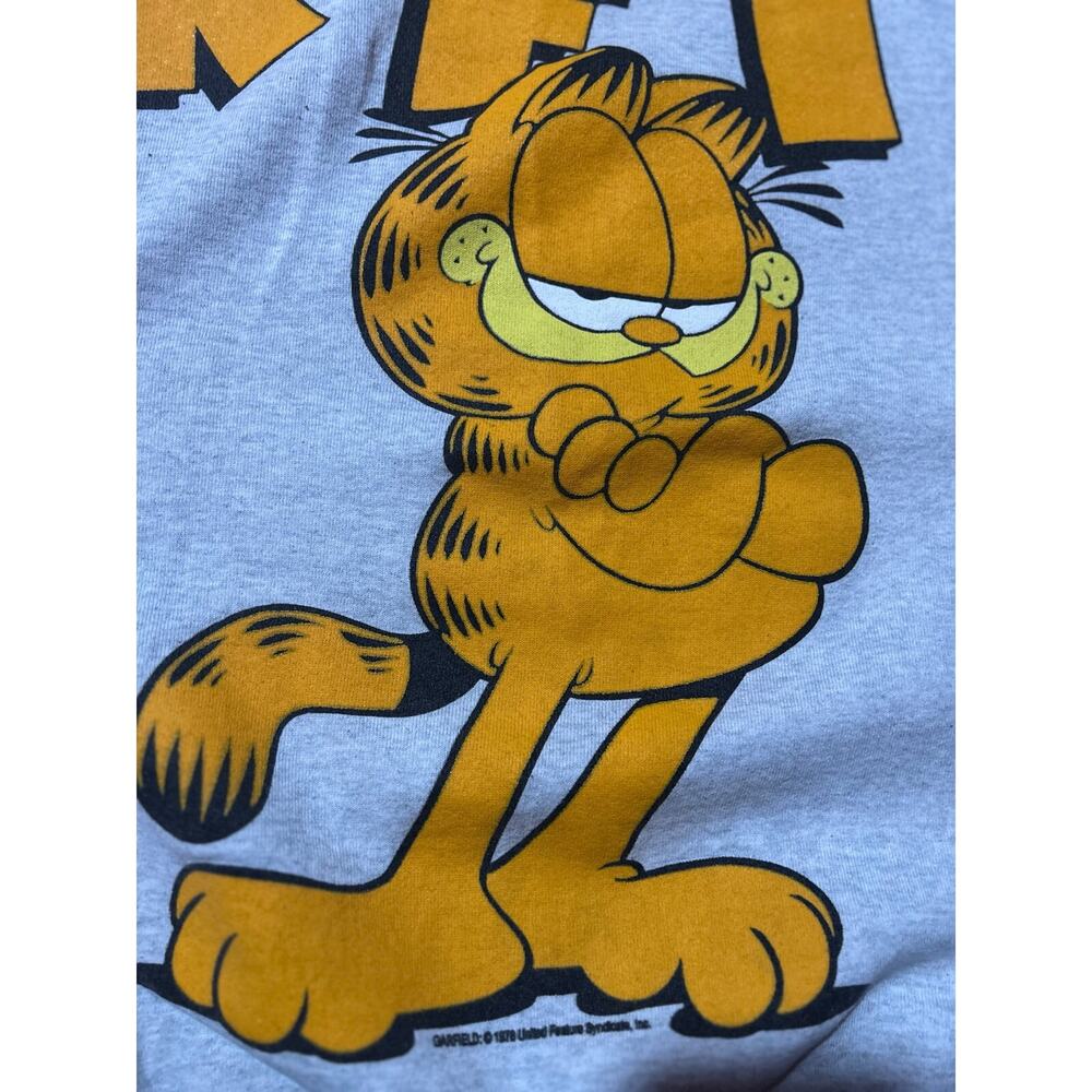 True vintage, very rare 1978 GARFIELD crew neck sweatshirt - Picture 3 of 7